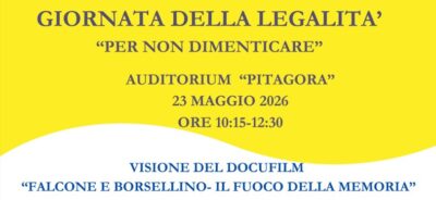 Giornata dell legalità
