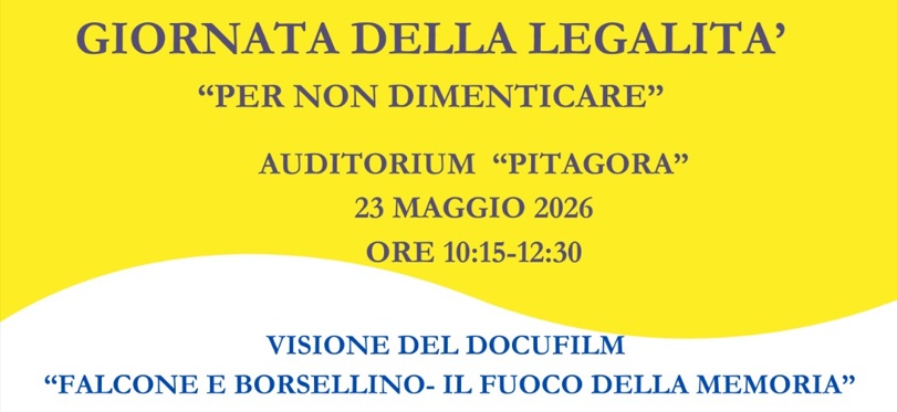 Giornata dell legalità